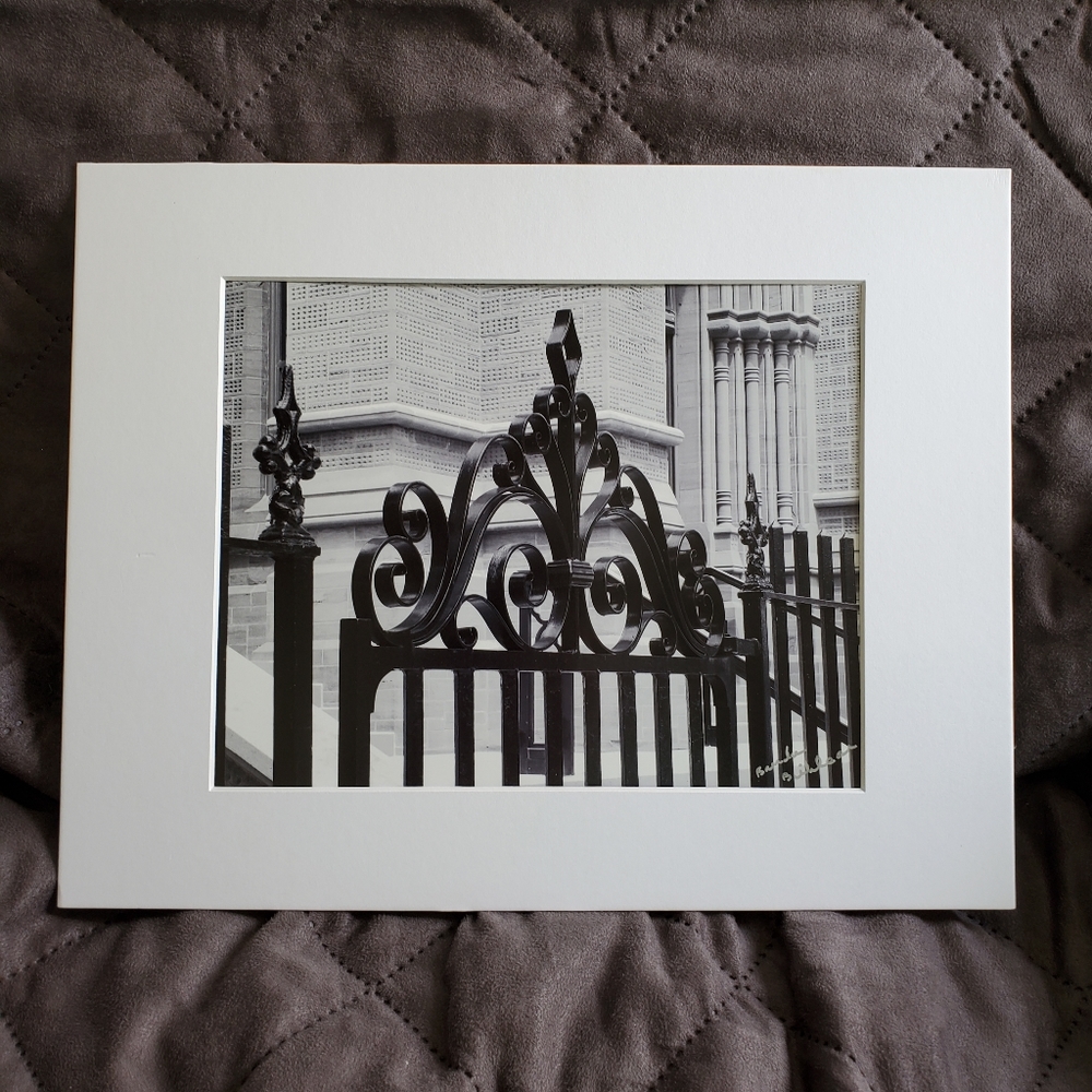 Wrought Iron Fence 11x14